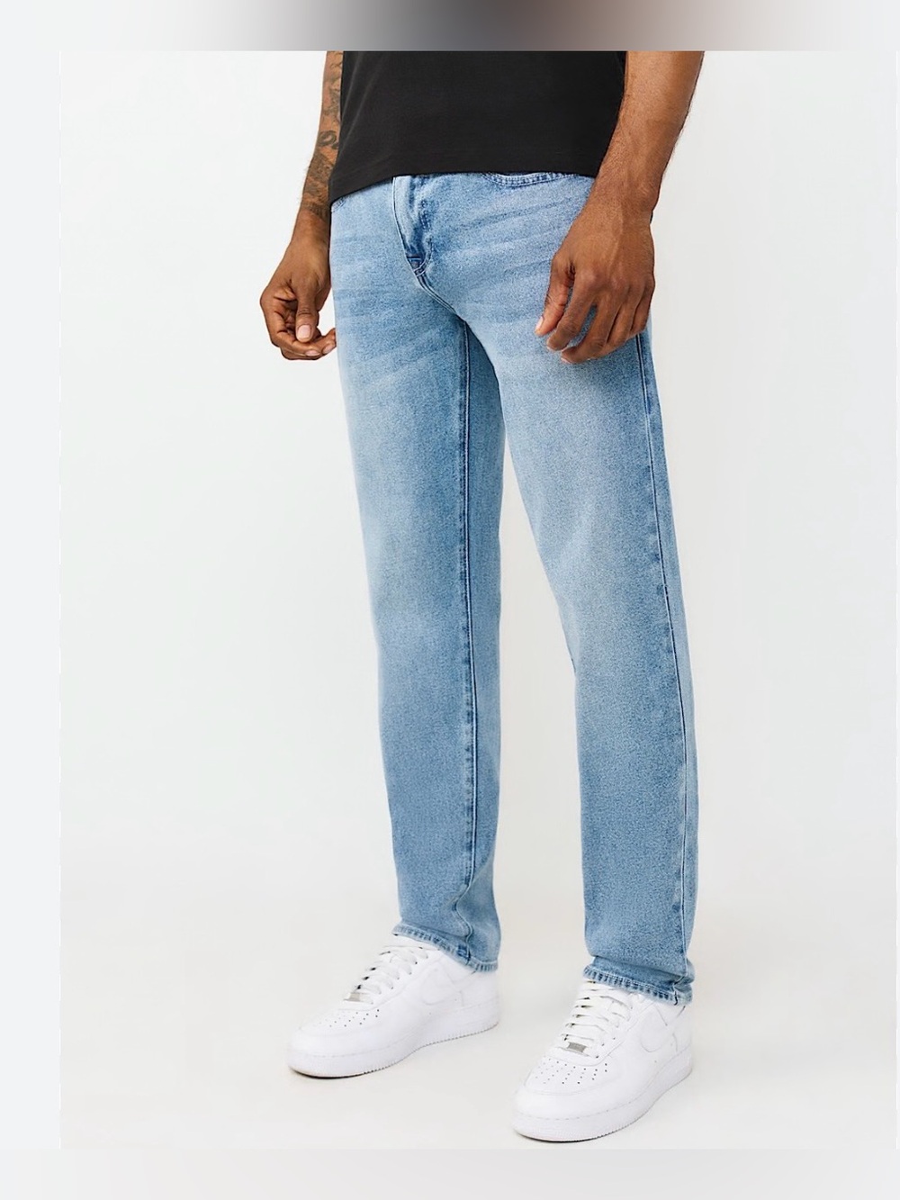 THEORY Men's Light Blue Straight-Fit Jeans